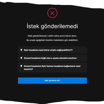 Epic Games'te Paket Teslim Sorunu Ve Yetersiz Müşteri Hizmeti