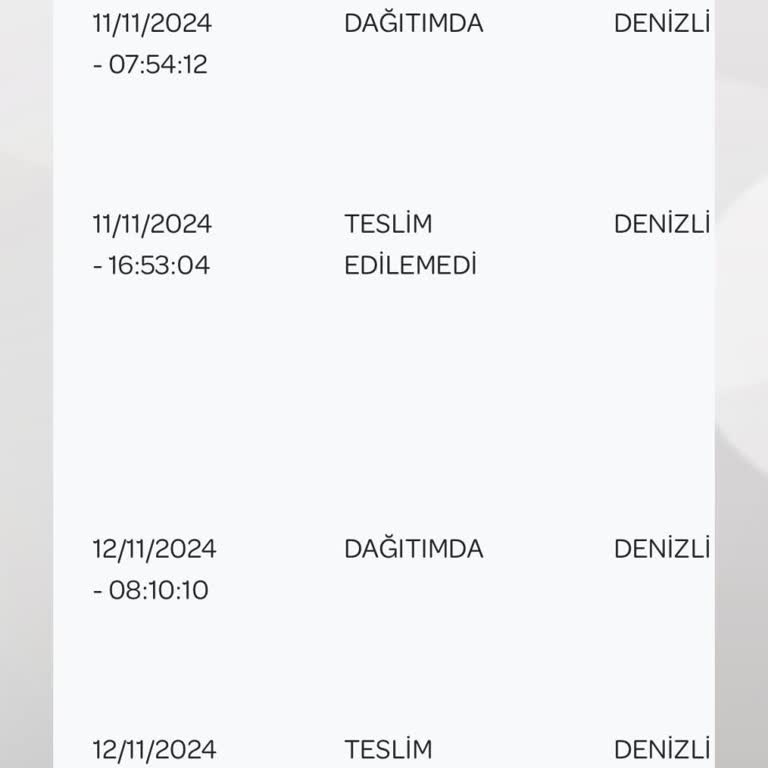 PTT Kargo Teslimat Sorunu Ve Bilgilendirme Eksikliği