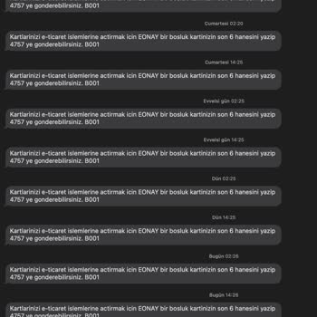 Ziraat Bankası'nın Sürekli Rahatsız Edici Onay Mesajları