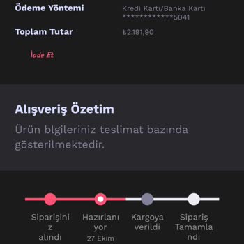 Penti'den Beklenmeyen Ciddiyetsizlik Ve Kargoya Verilmeyen Ürünler