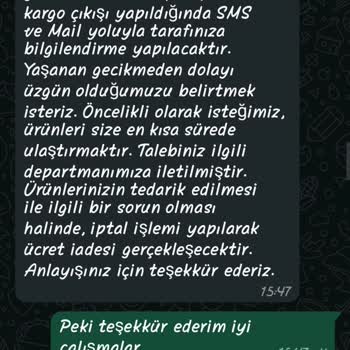 Penti'den Beklenmeyen Ciddiyetsizlik Ve Kargoya Verilmeyen Ürünler