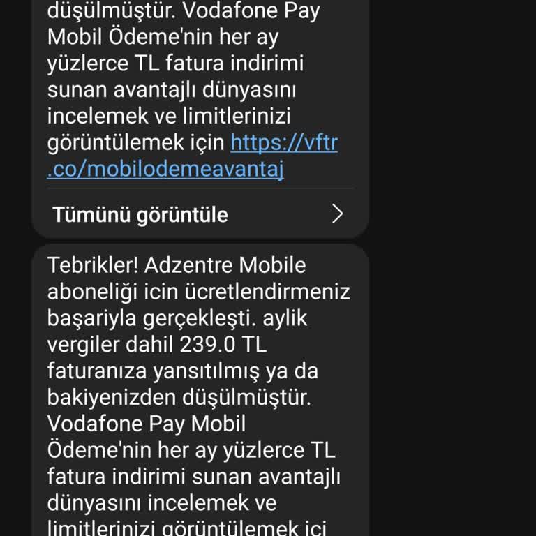 Beklenmedik Abonelik Şoku