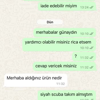Eksik Ürün Ve İade Sorunlarıyla İlgili Müşteri Memnuniyetsizliği