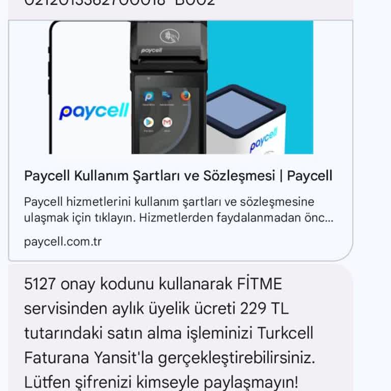Paycell Üzerinden Habersiz İşlem Ve Haksız Ücretlendirme