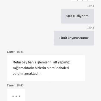 Bahis Sitesinde Para Çekme Sorunları Ve Yanıltıcı Destek