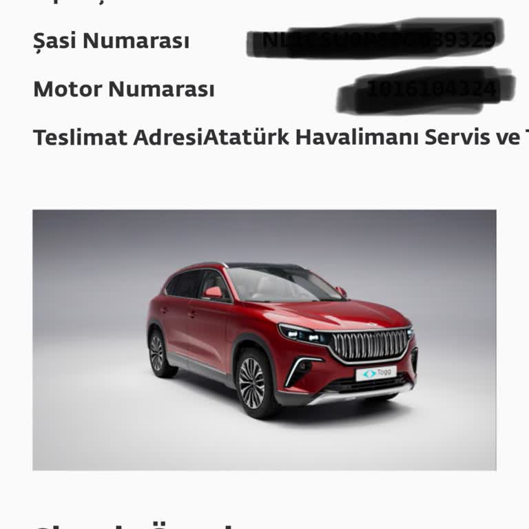 Togg Sipariş Sürecinde Yaşanan İletişim Sorunları Ve Memnuniyetsizlik