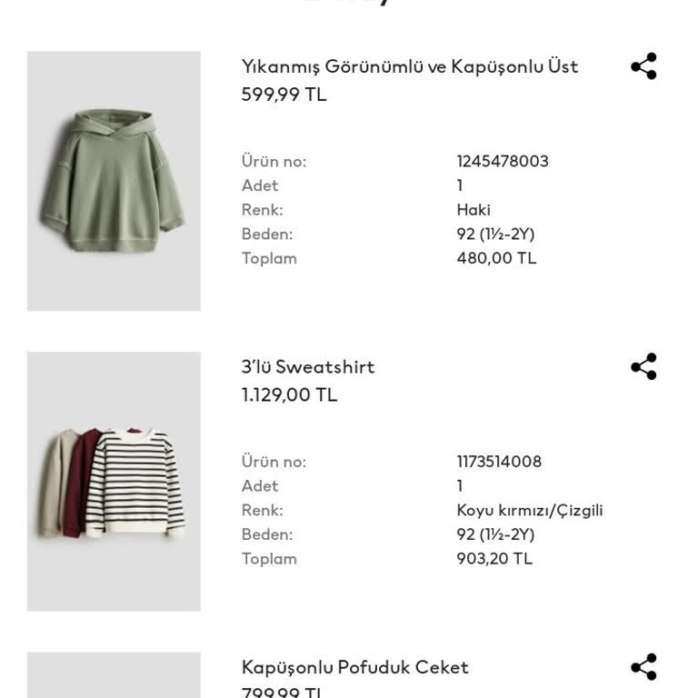 H&M Eksik Ürün Ve İlgisiz Müşteri Hizmetleri