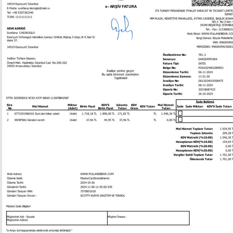 Teslimat Gecikmesi Ve Yetersiz Müşteri Hizmetleri