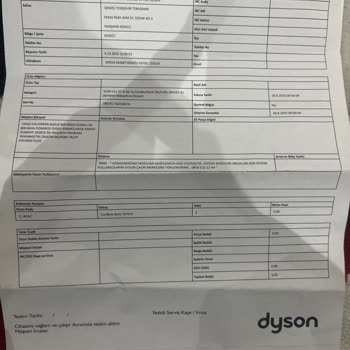 Dyson Süpürge Başlığı Sorunu Ve Müşteri Hizmetleri Yanıtı