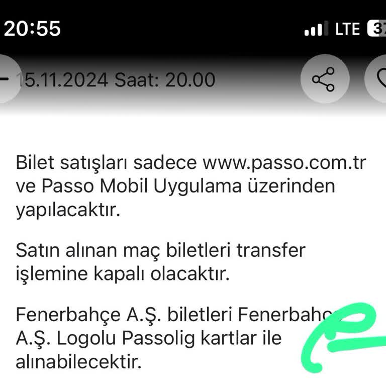 Yanlış Kart Yenilemesi Nedeniyle Maç Bileti Sorunu