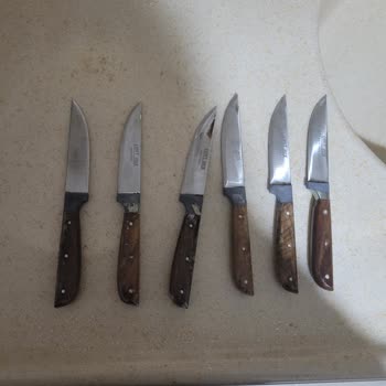 Paslanmaz Denilen Bıçaklar Paslandı Ve Sapları Bozuldu!