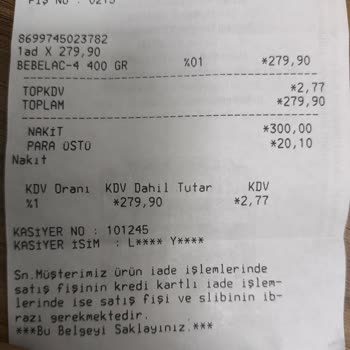 Bebelac Yenidoğan Maması: Sürekli Bozuk Ürün Sorunu