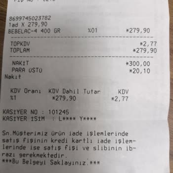 Bebelac Yenidoğan Maması: Sürekli Bozuk Ürün Sorunu