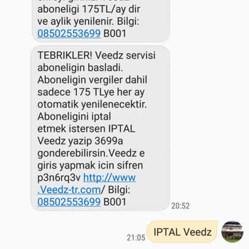 İstem Dışı Üyelik Ve Faturalandırma Sorunu