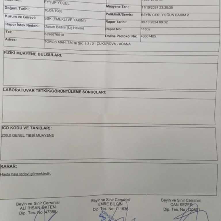 Eşimin Sağlık Durumunda Borç Talebiyle Karşılaşmak