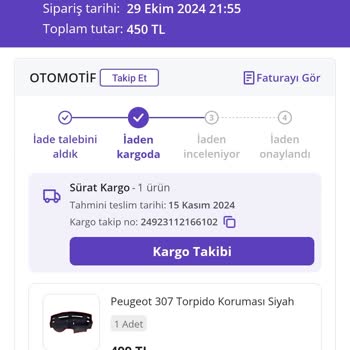 Kayıp Ürün Ve İade Sürecinde Yaşanan Sorunlar
