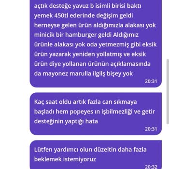 Alerji Uyarılarına Dikkat Edilmeyen Siparişler