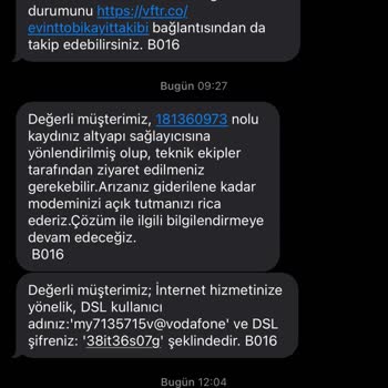 Vodafone Ev İnternetinde Bitmeyen Sorunlar