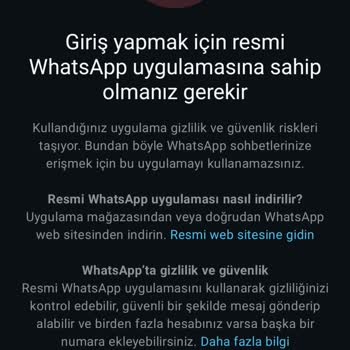 WhatsApp'a Erişim Sorunu: Acil Yardım Bekleniyor