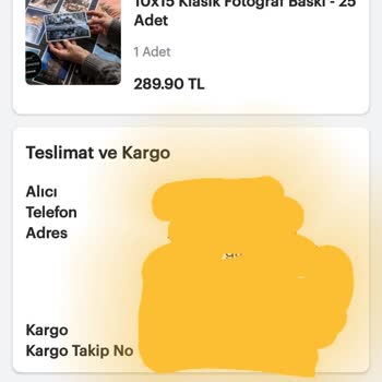 Sipariş Hatası Ve Yanlış Ürün Teslimatı