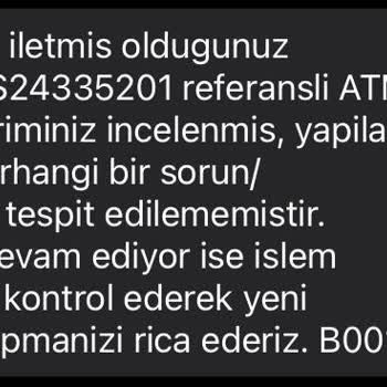 Ziraat Bankası ATM'de Sıkışan Para Ve İlgisiz Müşteri Hizmetleri