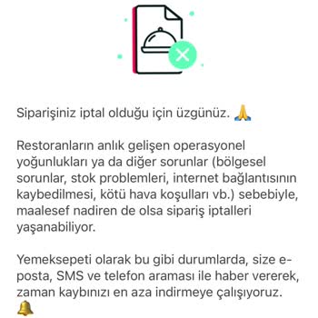 İptal Edilen Sipariş Ve İade Sorunu