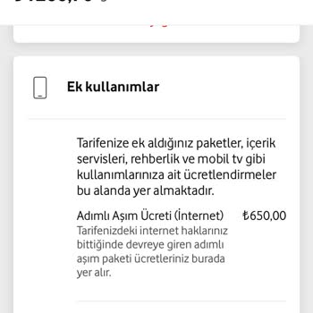 Vodafone'un Şaşırtıcı Fatura Şoku