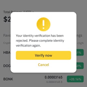 Binance Hesabında Güvenlik İncelemesi Engeli