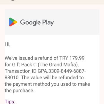 Paycell'in Google Play Ücret İadesindeki Gecikmesi