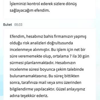 Hesap Erişimi Ve Çekim Sorunu