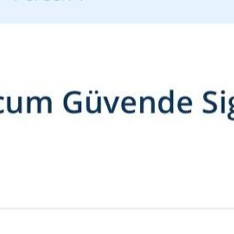 Güvende Hayat Sigortası Ücret İadesi Talebi