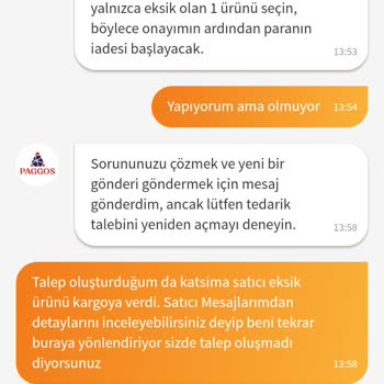 Trendyol'da İade Ve İletişim Sorunu