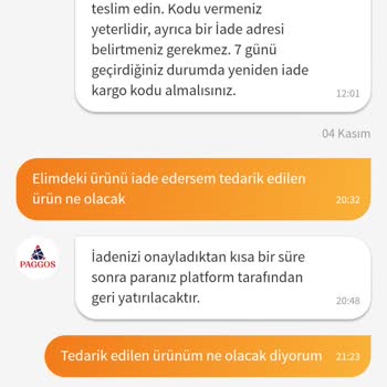 Trendyol'da İade Ve İletişim Sorunu