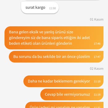 Trendyol'da İade Ve İletişim Sorunu