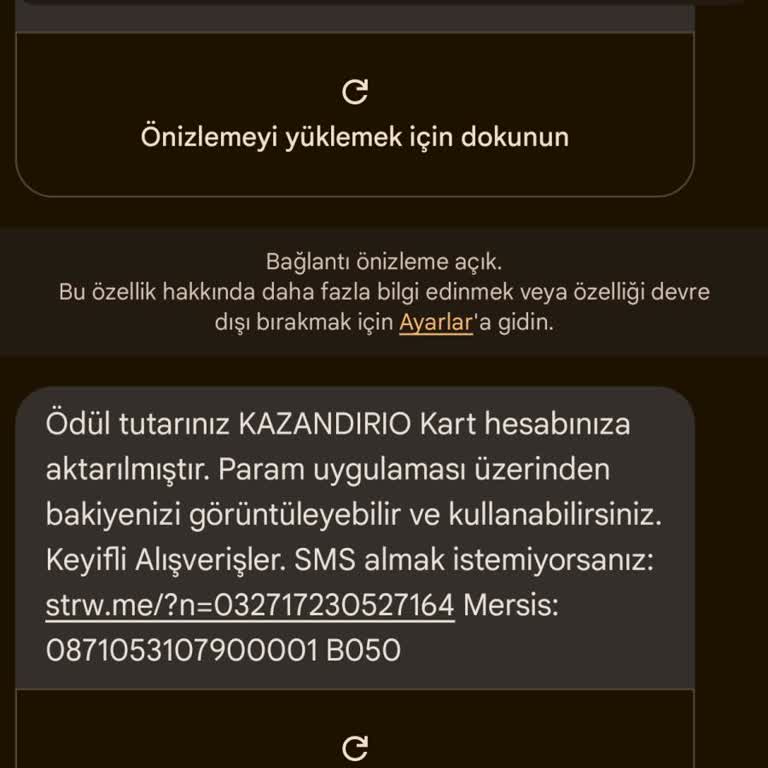 KazandiRio'dan Gelen Hediye Para Nerede?