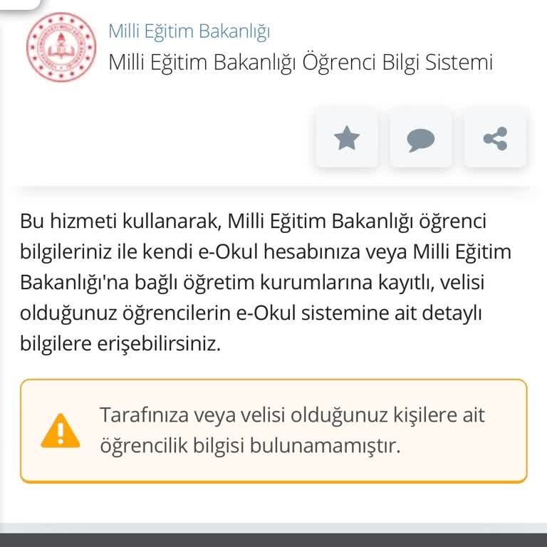 Yabancı Öğrenci İçin E-okul Erişim Sorunu