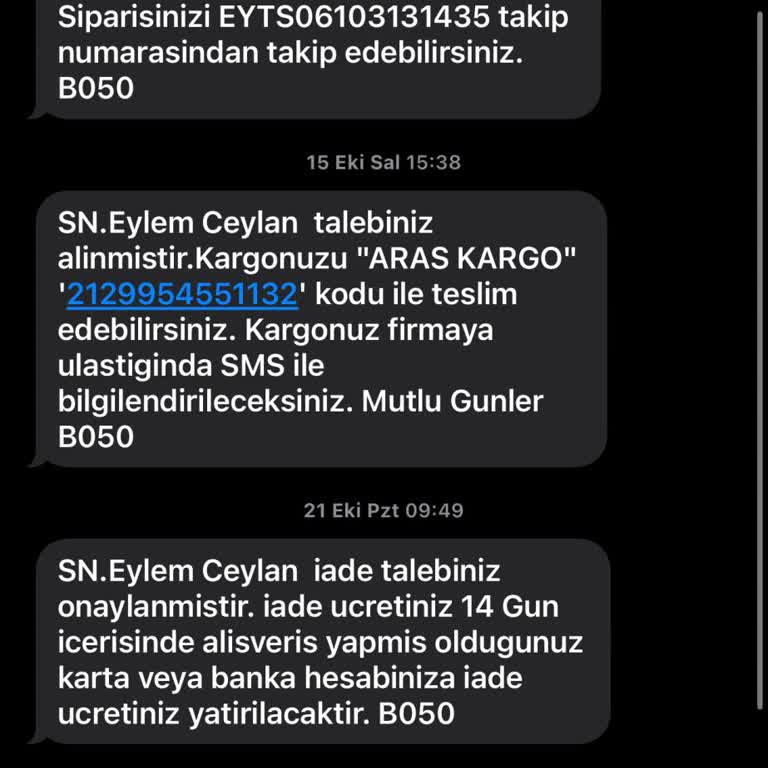 İade Sürecinde Yaşanan Sorunlar Ve Müşteri Hizmetleri Eksikliği