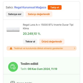 Fiyat İndirimi Sonrası Adil Alışveriş Talebi