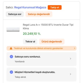 Fiyat İndirimi Sonrası Adil Alışveriş Talebi