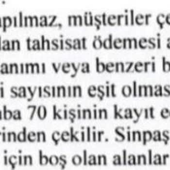 Sözleşme Şartlarına Uymayan Çekiliş Ve Teslimat Süreci