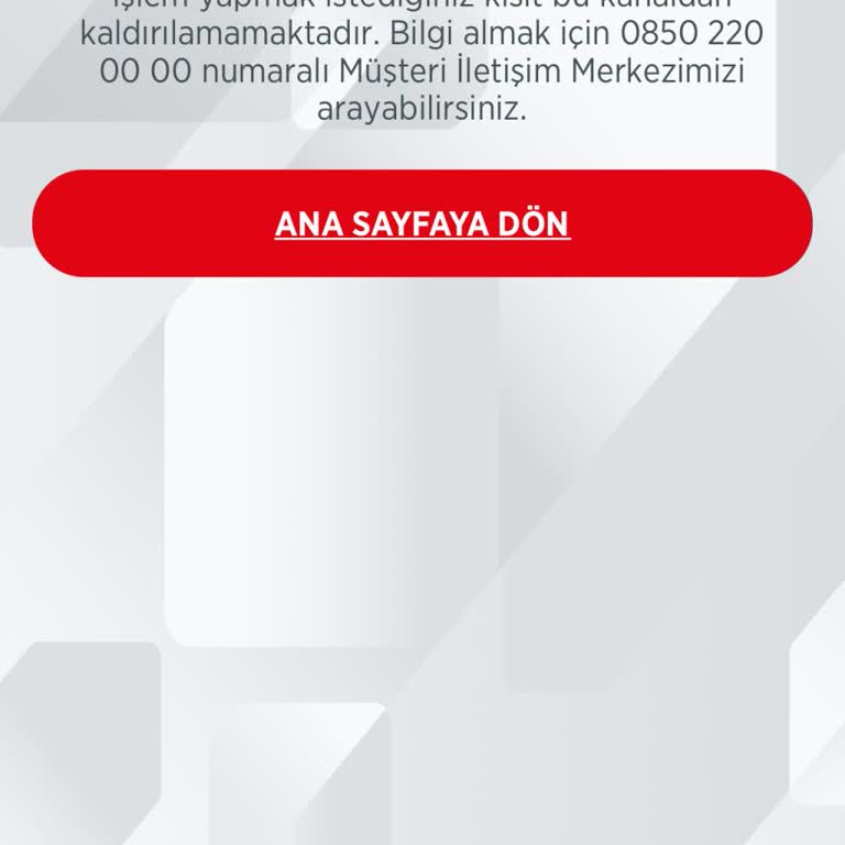 Ziraat Bankası Kartımda Aniden Nakit Avans Kısıtlaması!