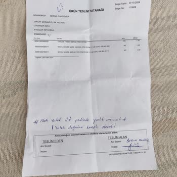 Yırtık Yatak Pedi Ve Teslimat Sorunu