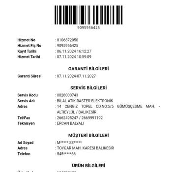 Epttavm'den Aldığım Ürün Hasarlı Çıktı