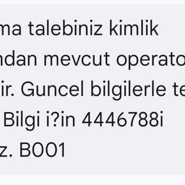 Vodafone'un Numara Taşıma Sürecinde Yaşattığı Zorluklar