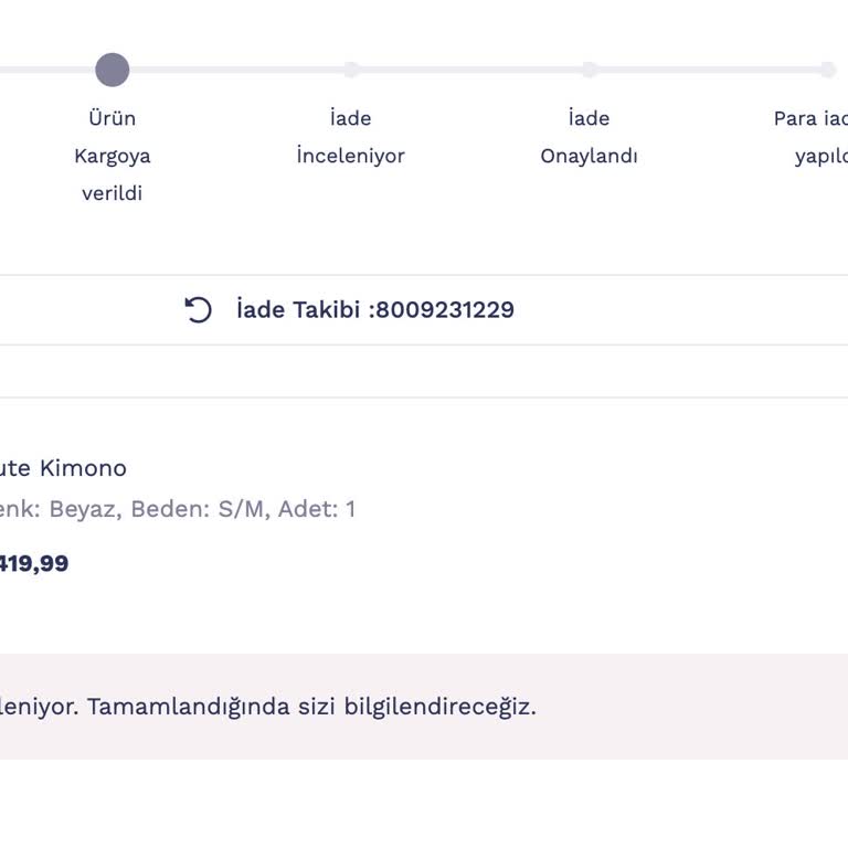 Yanlış Ürün Ve İletişim Sorunları