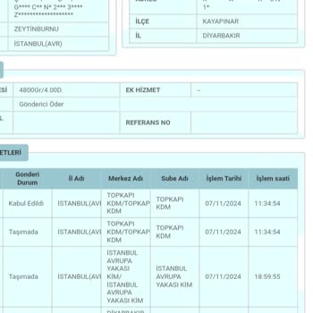 PTT Kargo Dağıtım Sorunu Ve İletişimsizlik