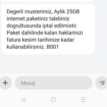 Türk Telekom'un İzinsiz Paket Yenilemesi Mağduriyeti