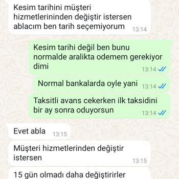 Denizbank Taksitli Nakit Avans Sorunu
