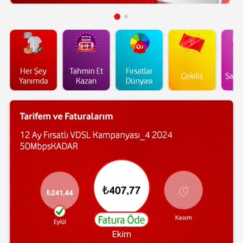 Vodafone Evde İnternet Fatura Ve Hizmet Sorunları