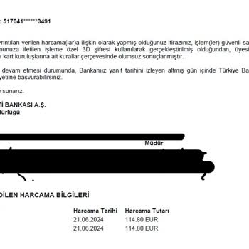 Hatalı Para Çıkışı Ve Yetersiz Banka Yanıtı